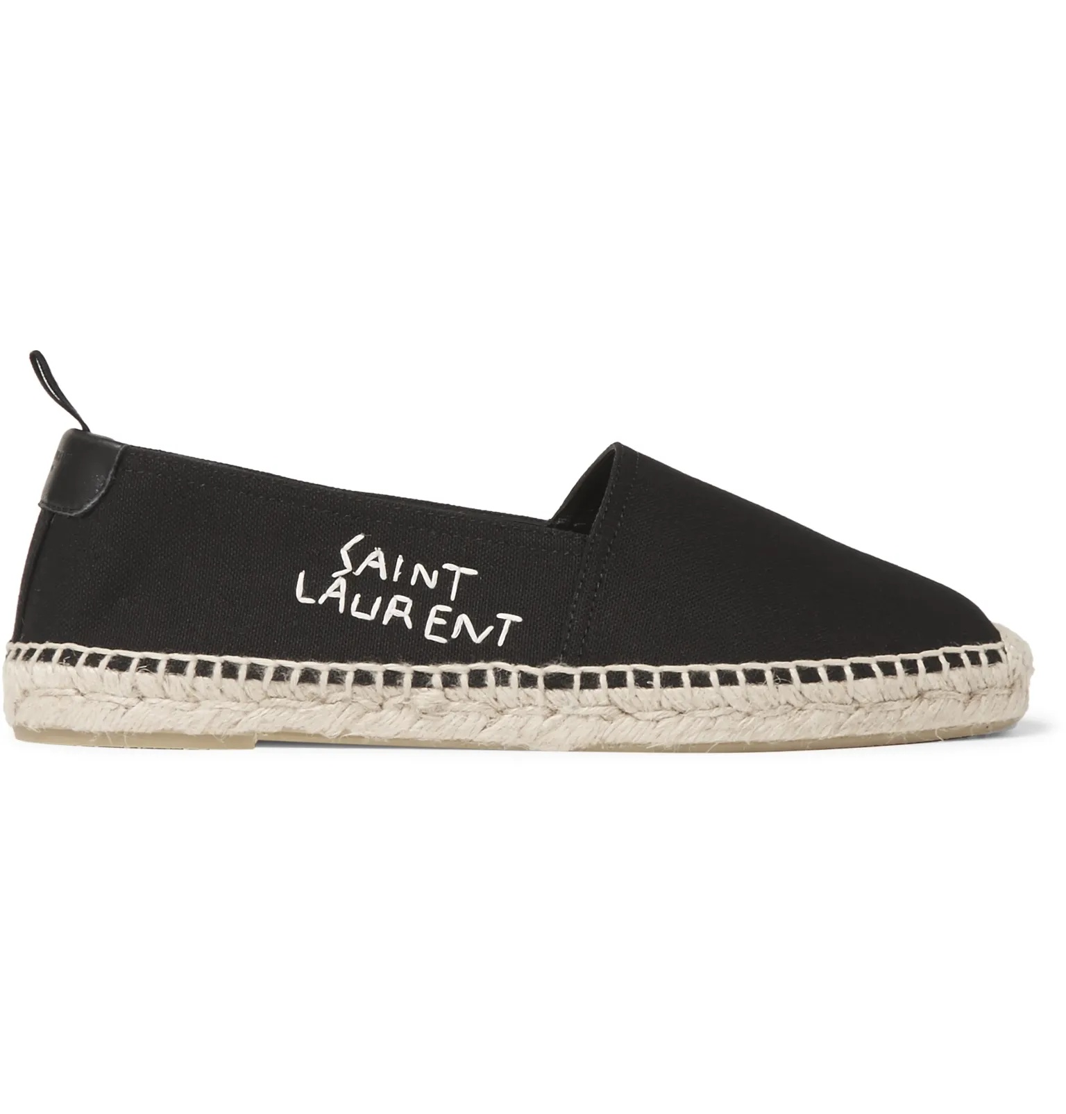 Embroidered Canvas Espadrilles - 1