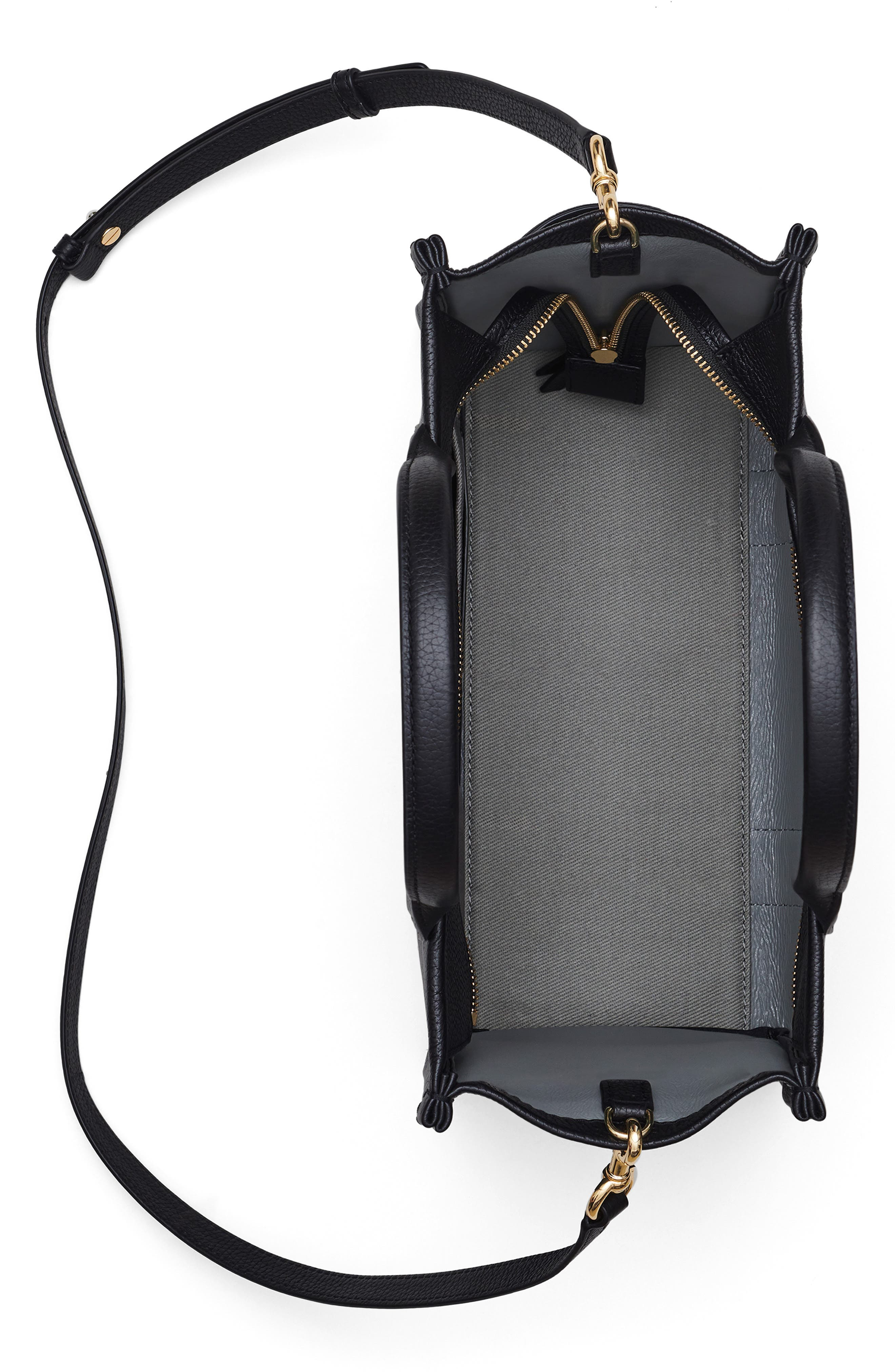 Marc Jacobs The Leather Medium Tote Bag in Black at Nordstrom - 8
