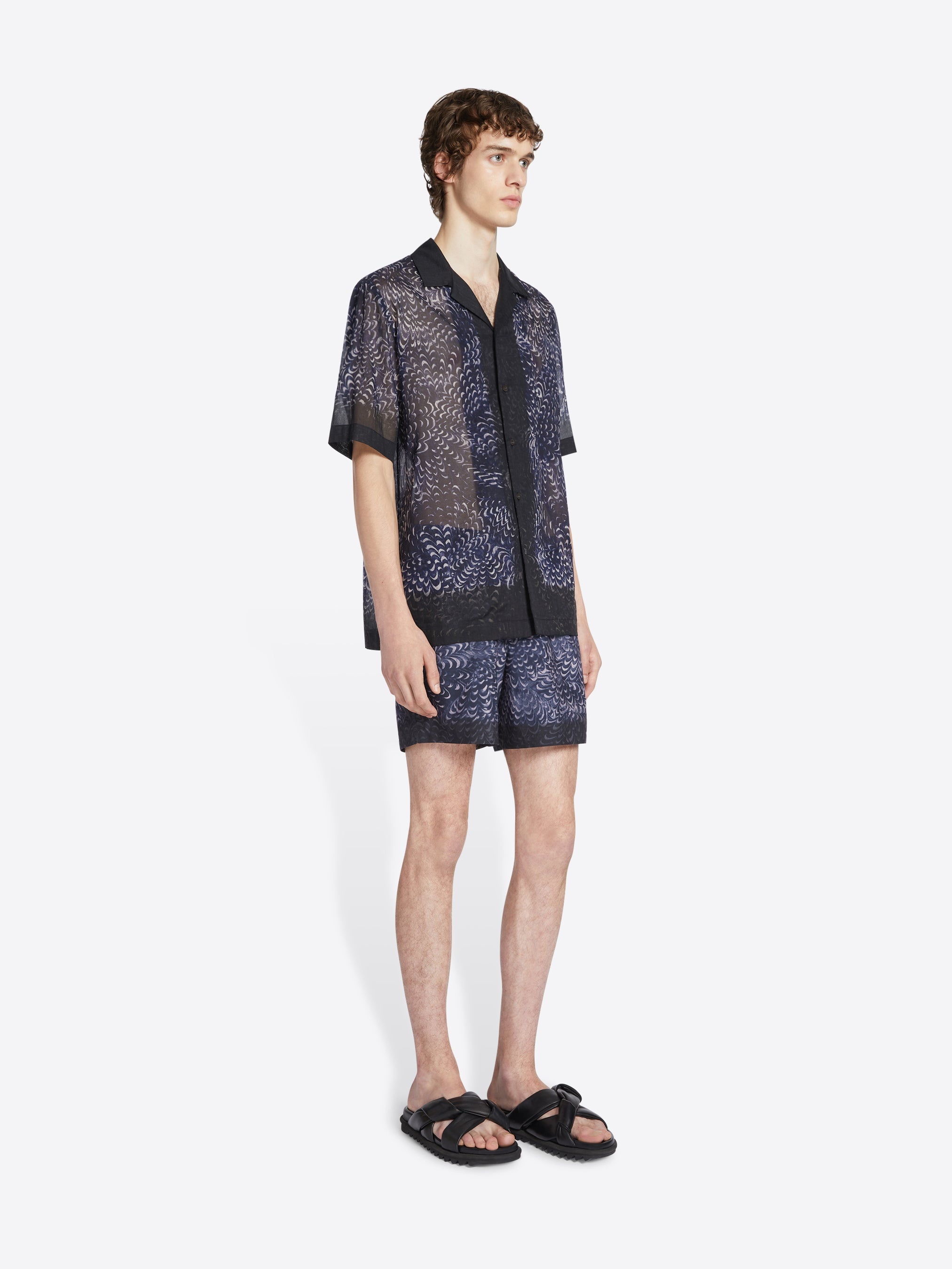 Dries Van Noten BOXY COTTON SHIRT | REVERSIBLE