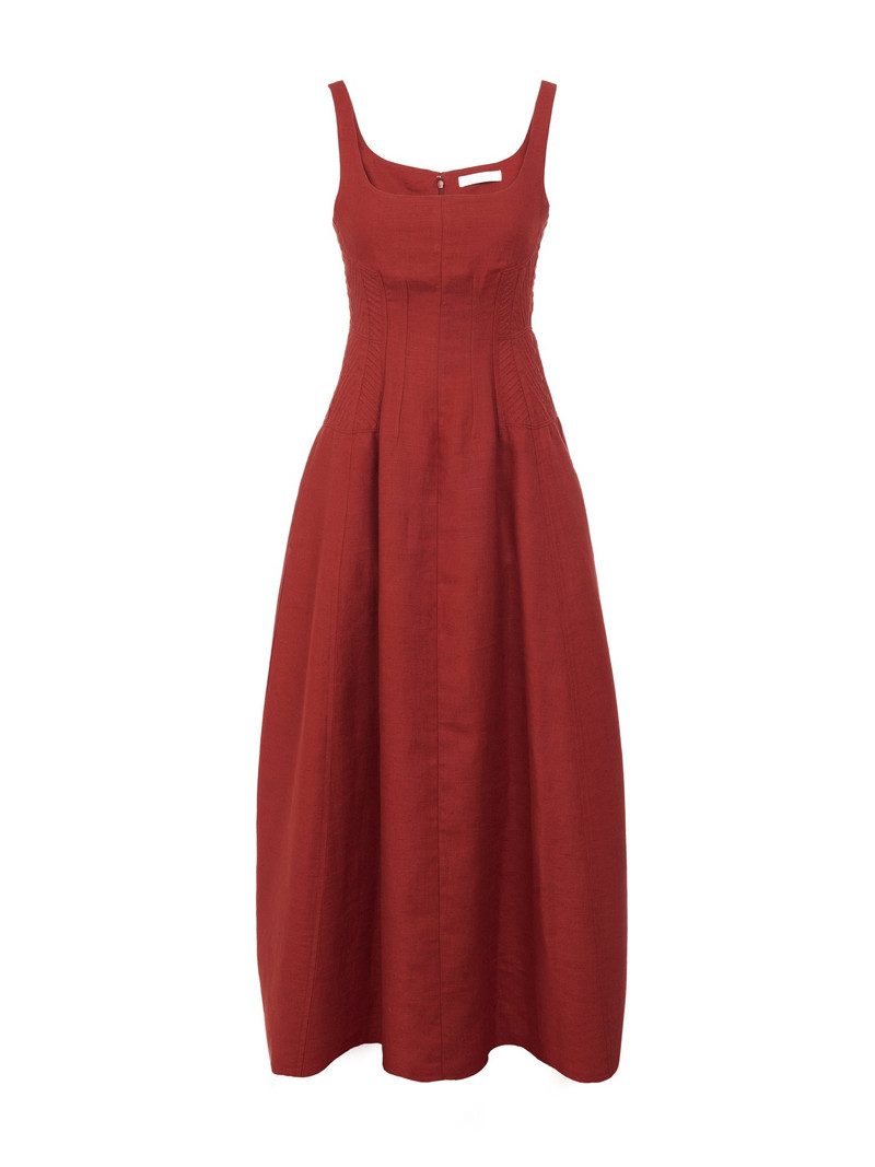 SLEEVELESS MIDI DRESS 1
