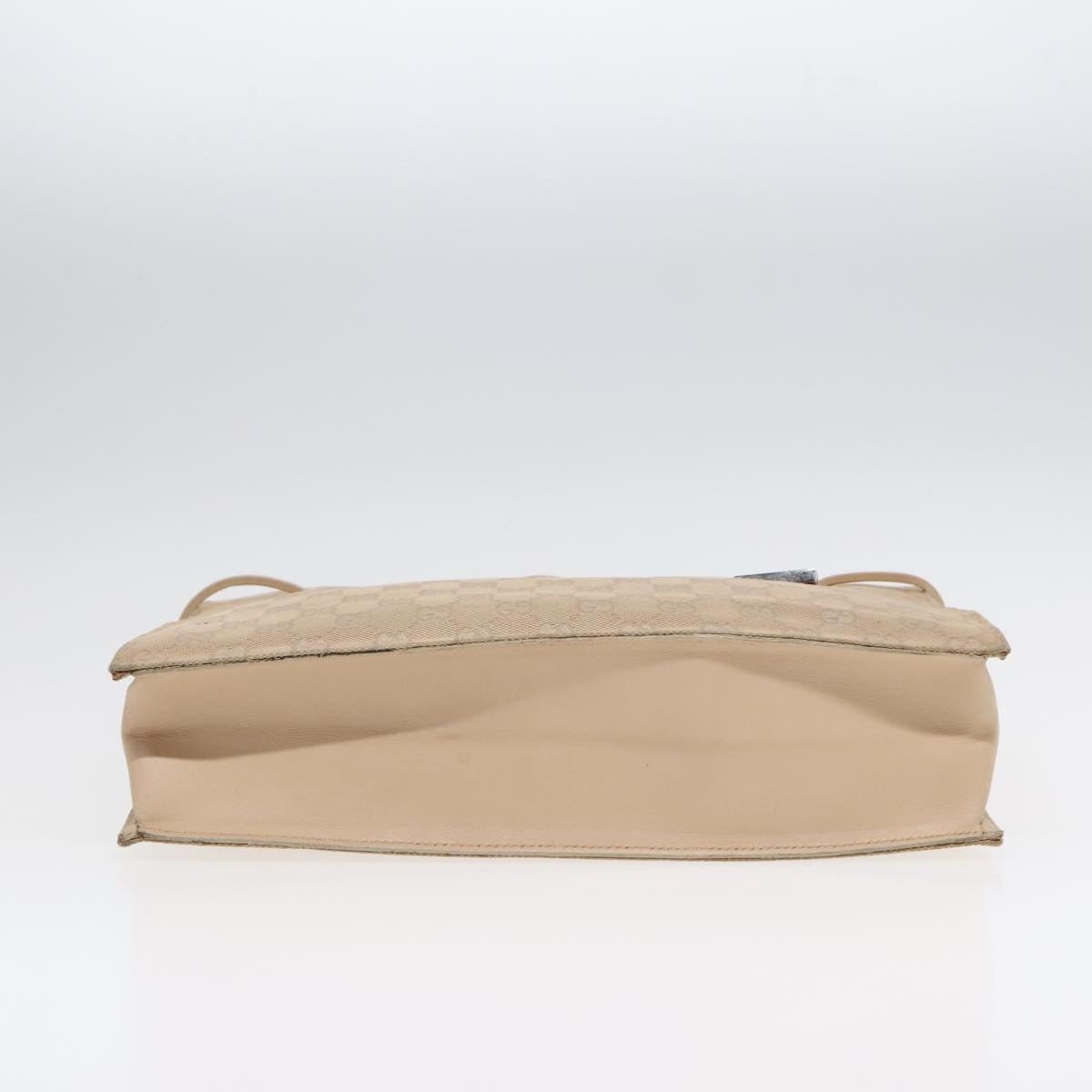 GUCCI GG Canvas Tote Bag Beige Silver 002 002 - 5