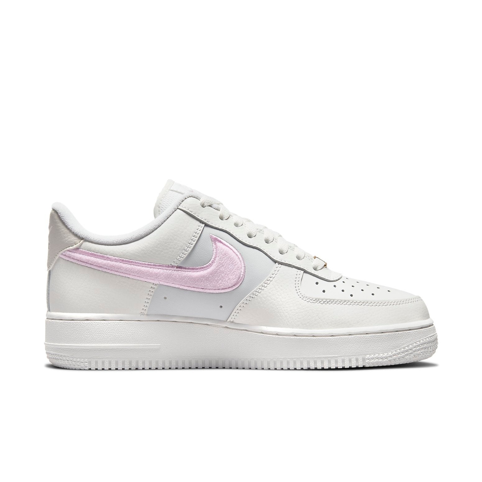 (WMNS) Nike Air Force 1 '07 'Chenille Swoosh' DQ0826-100 - 2