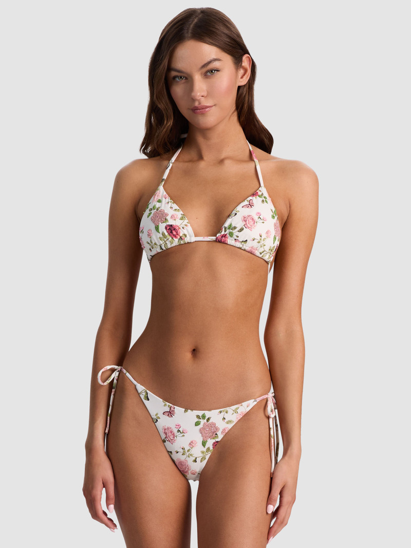 A+O X PQ SWIM EMBROIDERED TRIANGLE BIKINI TOP 3