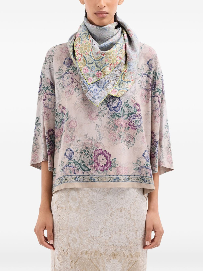 Cialda floral-pattern scarf 4