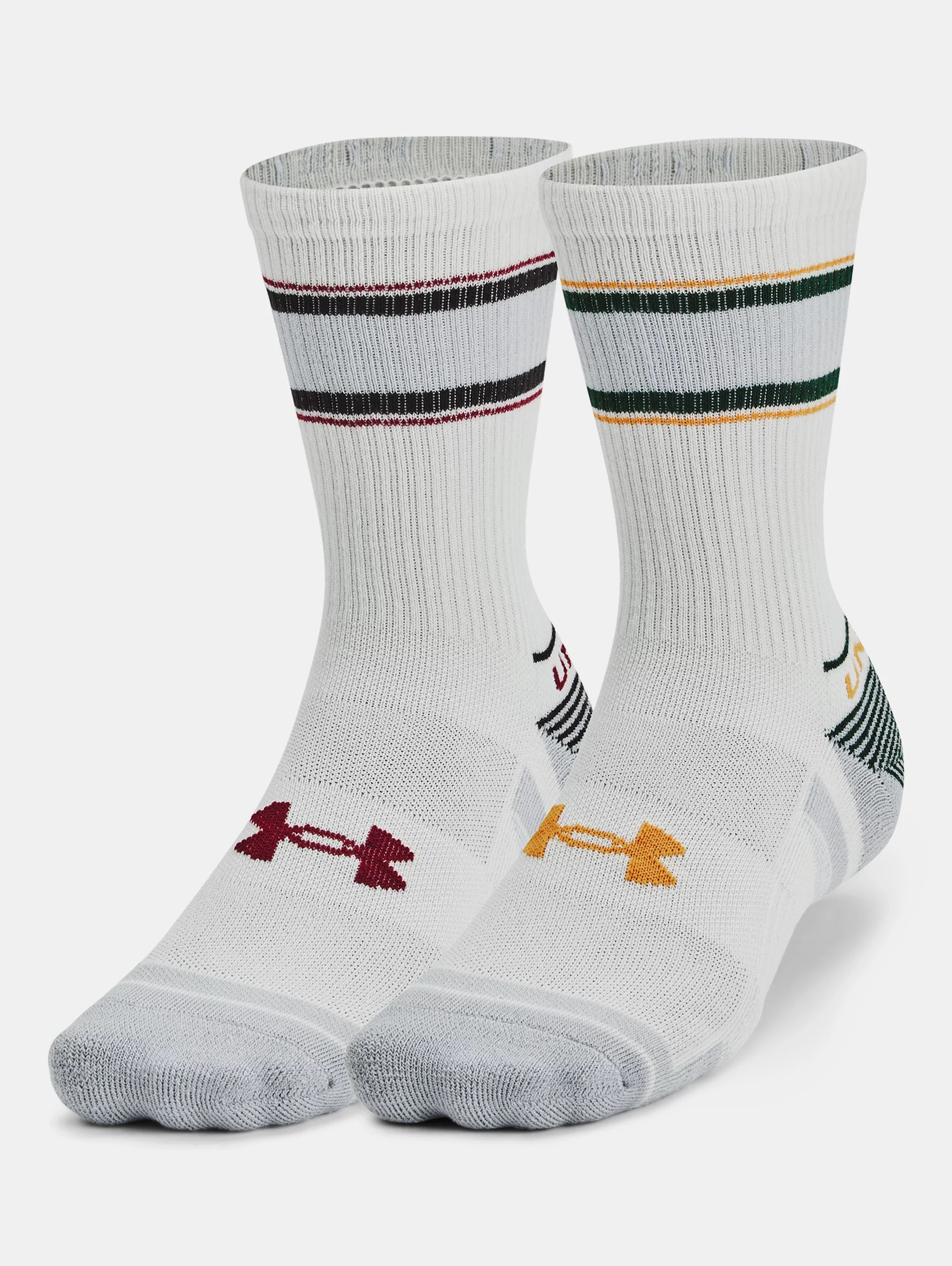 Unisex UA Performance Tech SlipSpeed™ 2-Pack Crew Socks - 3