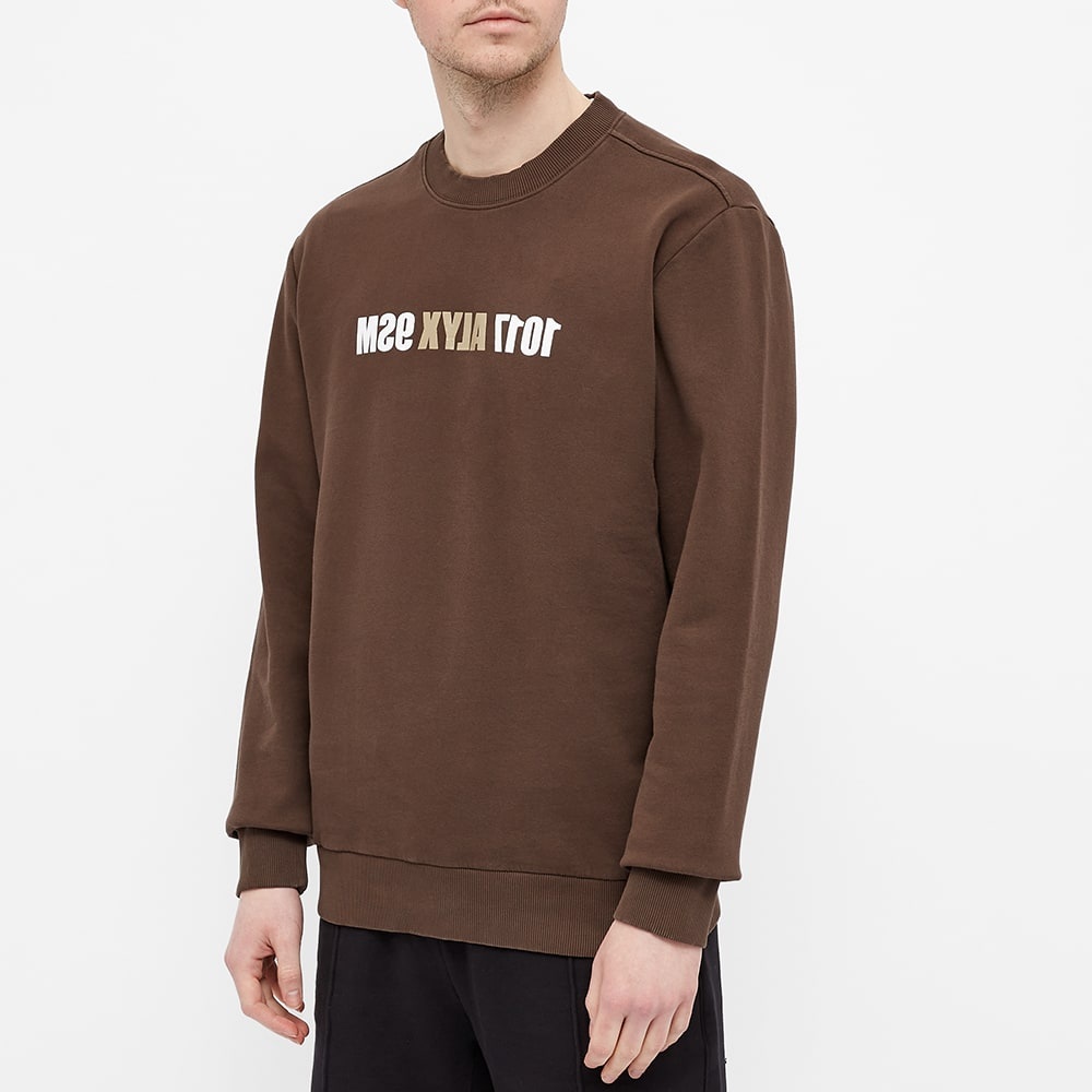 1017 ALYX 9SM Reverse Logo Crew Sweat - 3