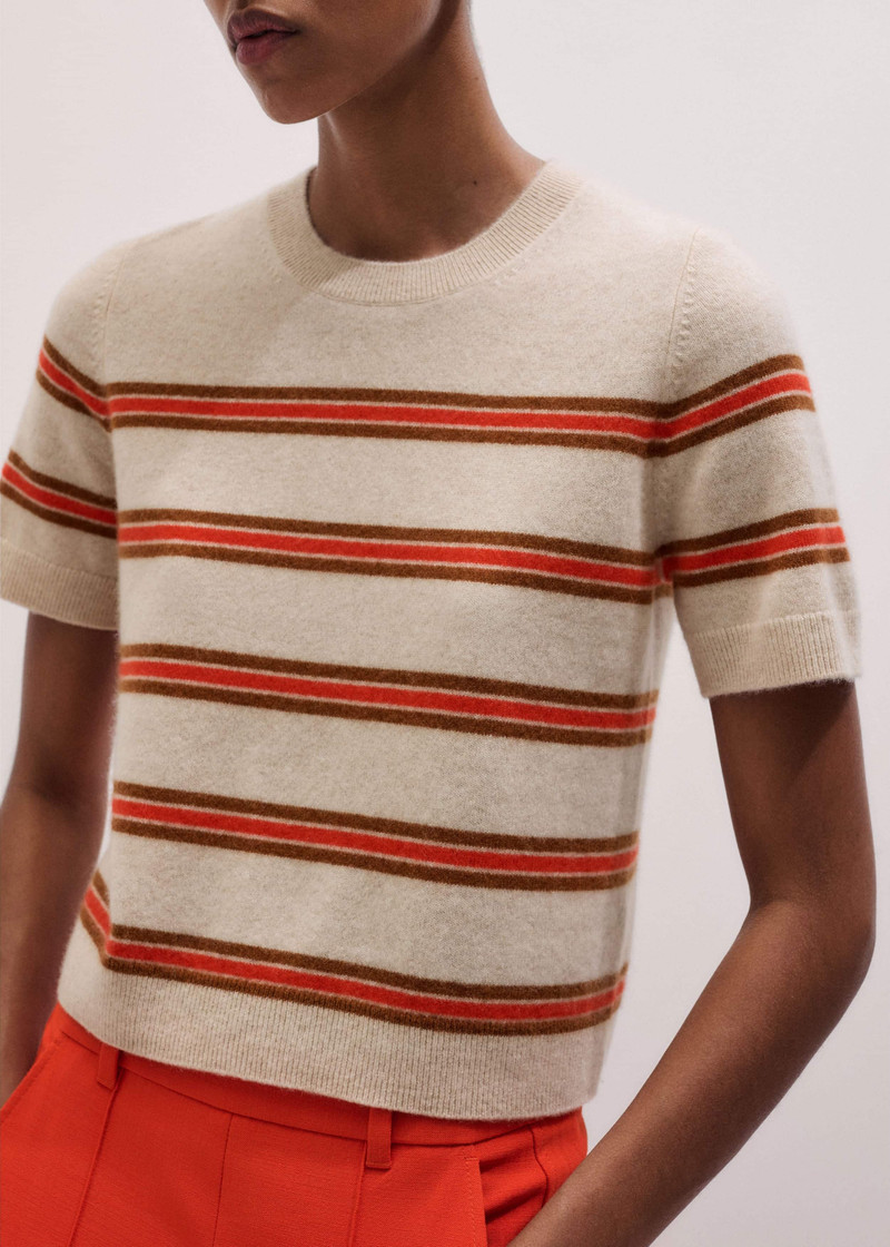 Crop Knit Tee 3