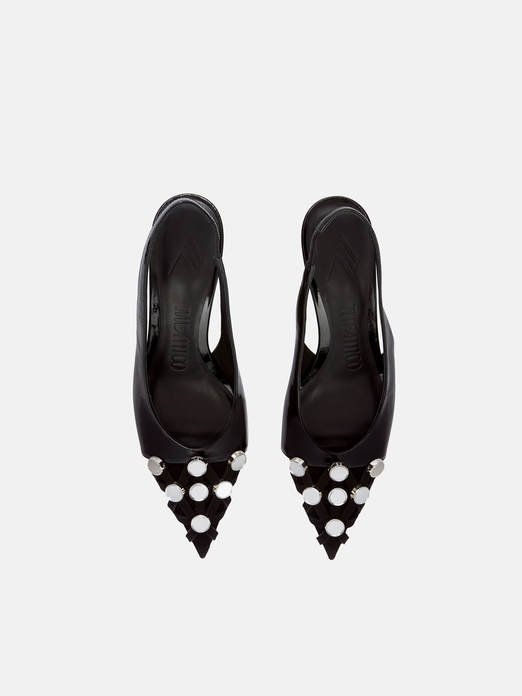 ''FIONA'' BLACK SLINGBACK - 3