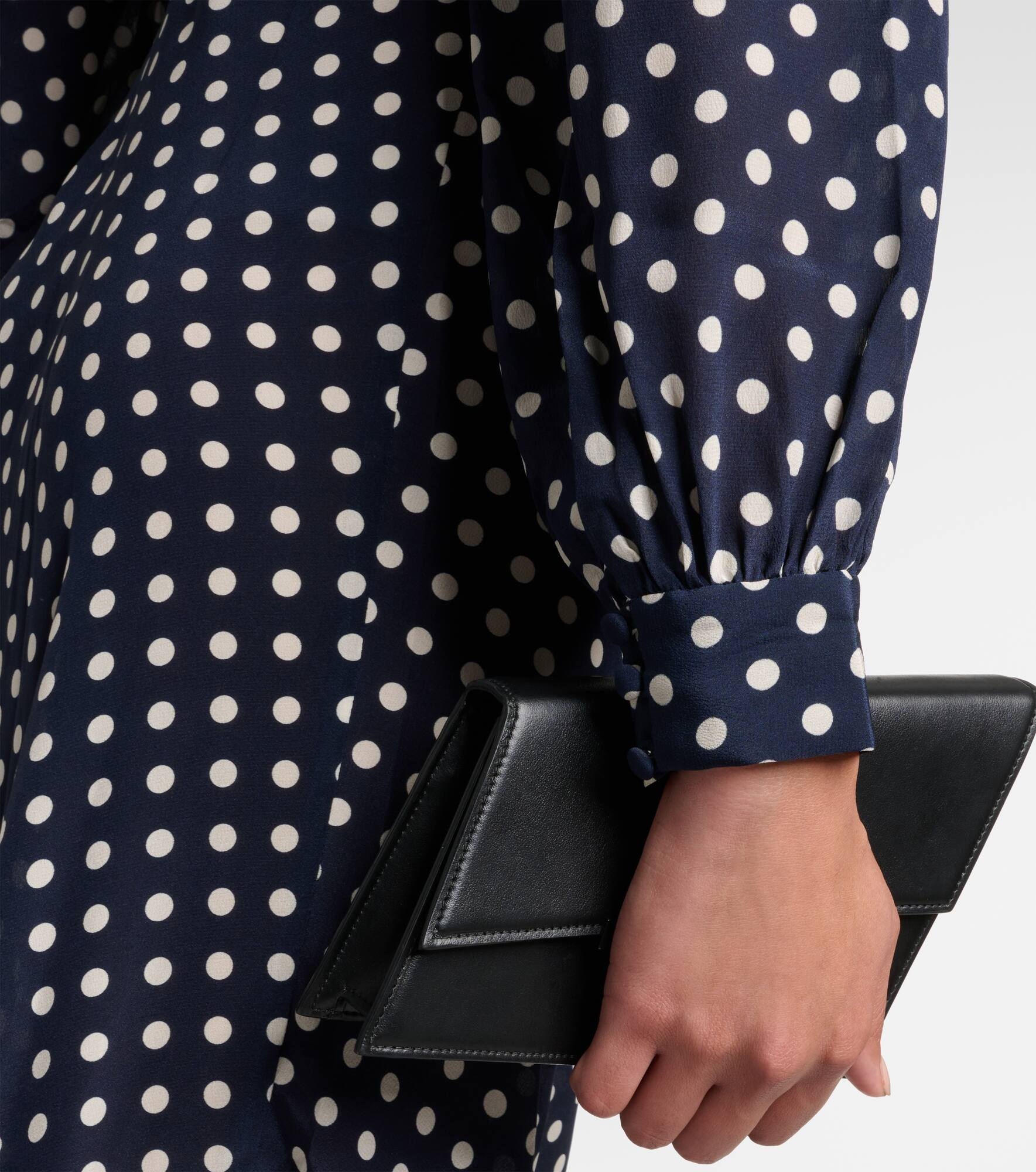 Emory polka-dot silk maxi dress - 5