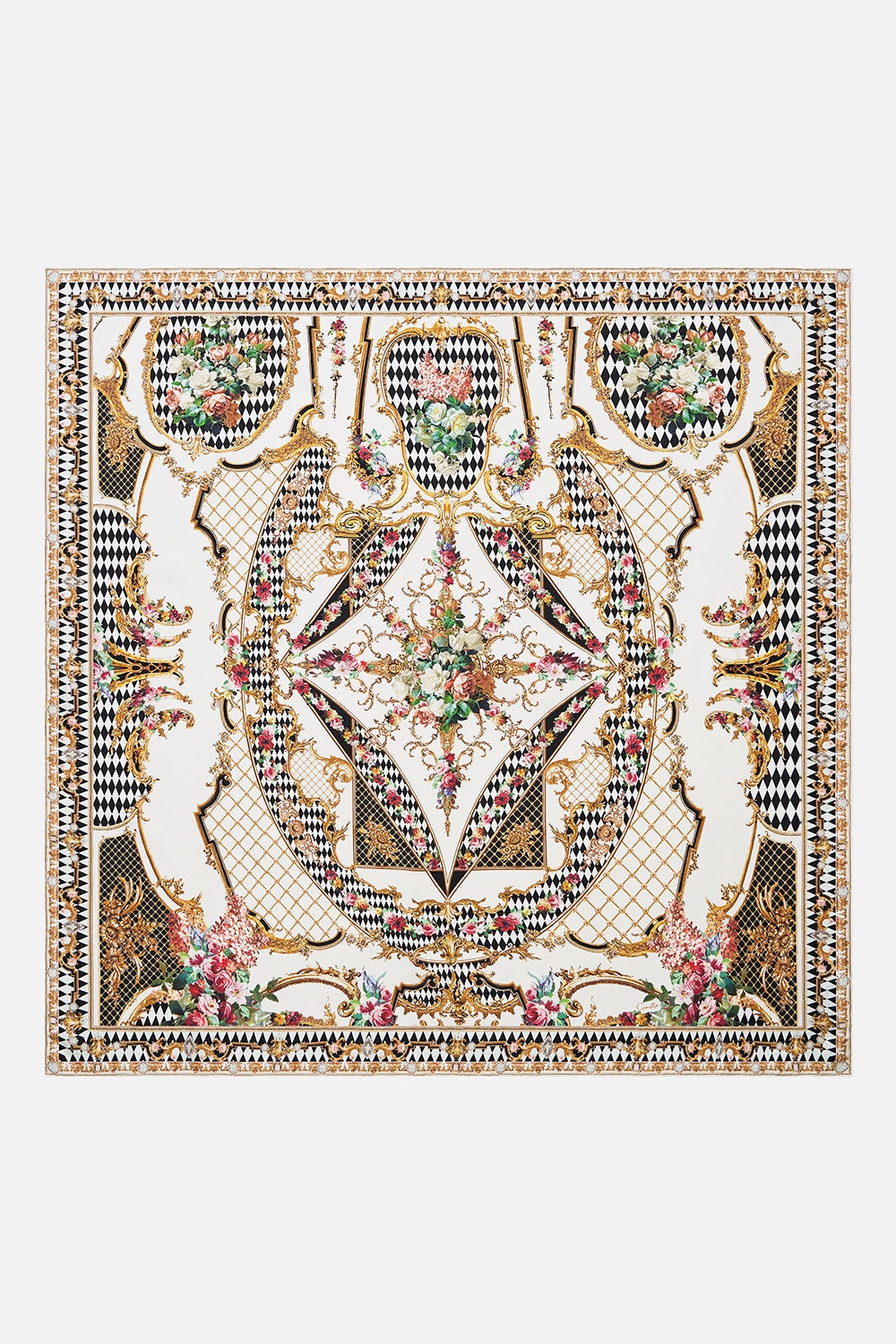 SILK SQUARE SCARF - 2