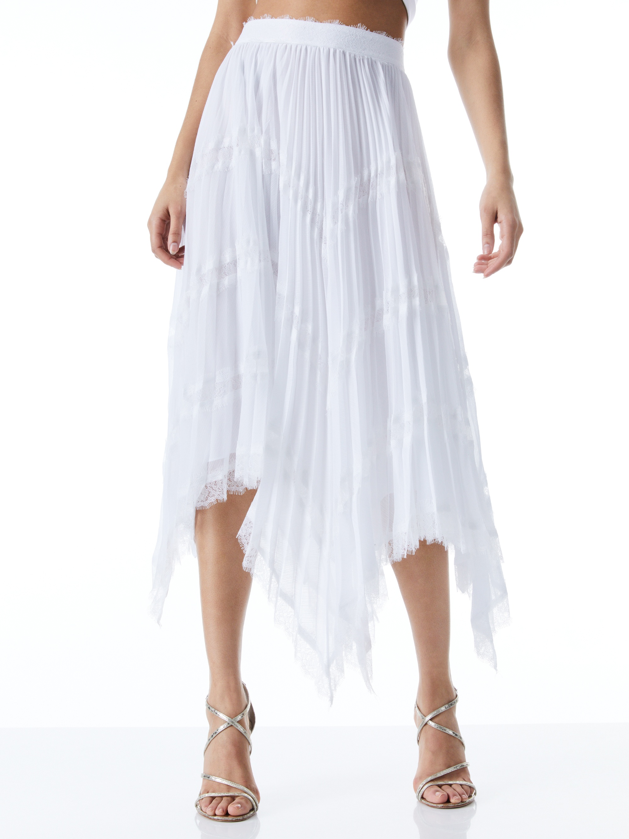 KATZ SUNBURST PLEATED MIDI SKIRT - 2