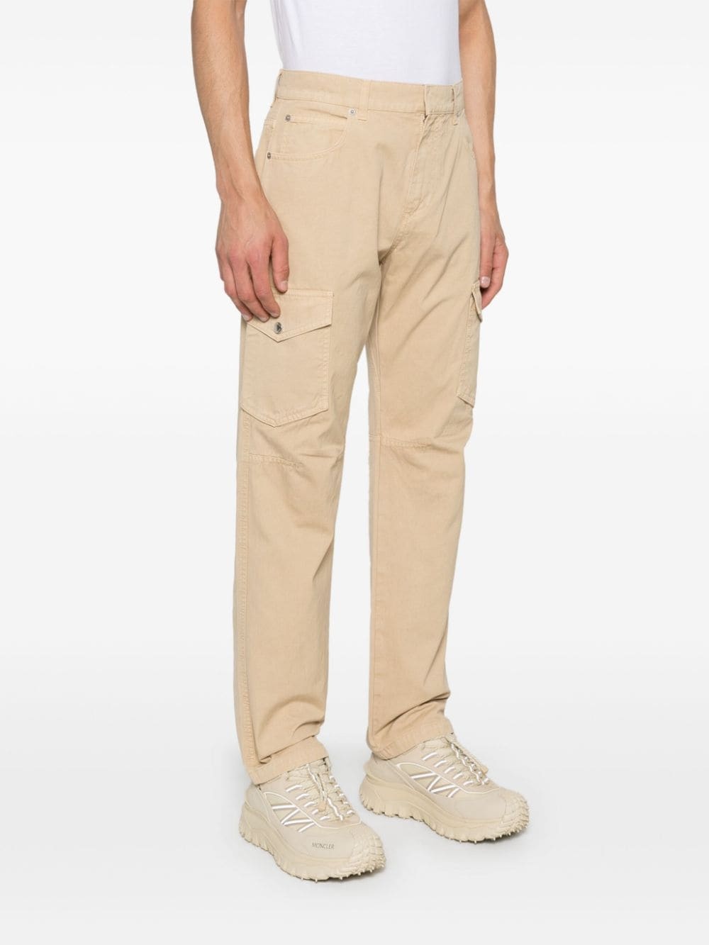 logo-patch trousers - 3