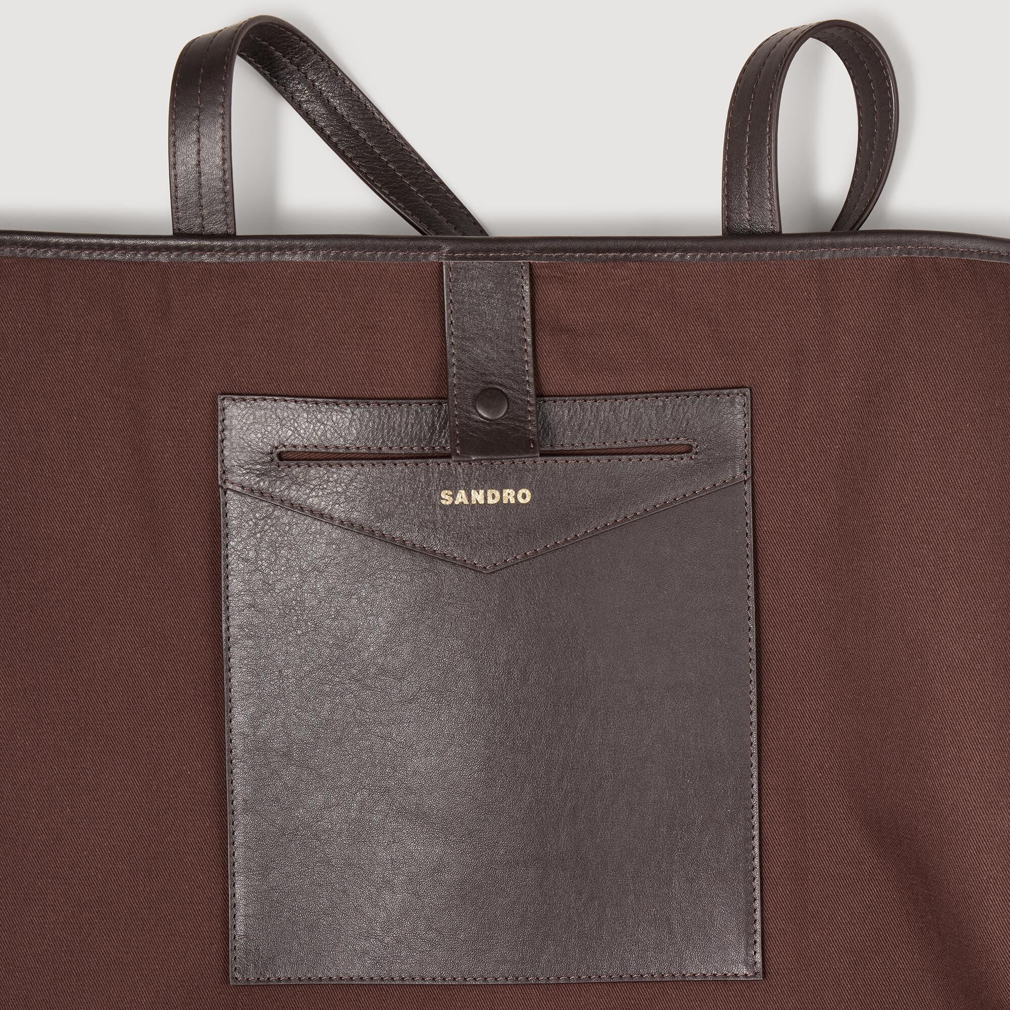 SUEDE TOTE BAG - 4