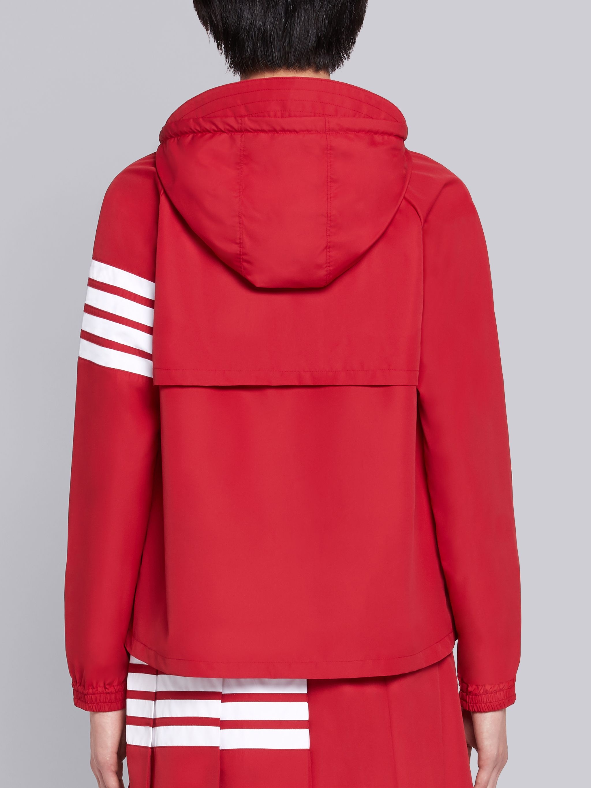 Red Flyweight Tech Swing Anorak - 3