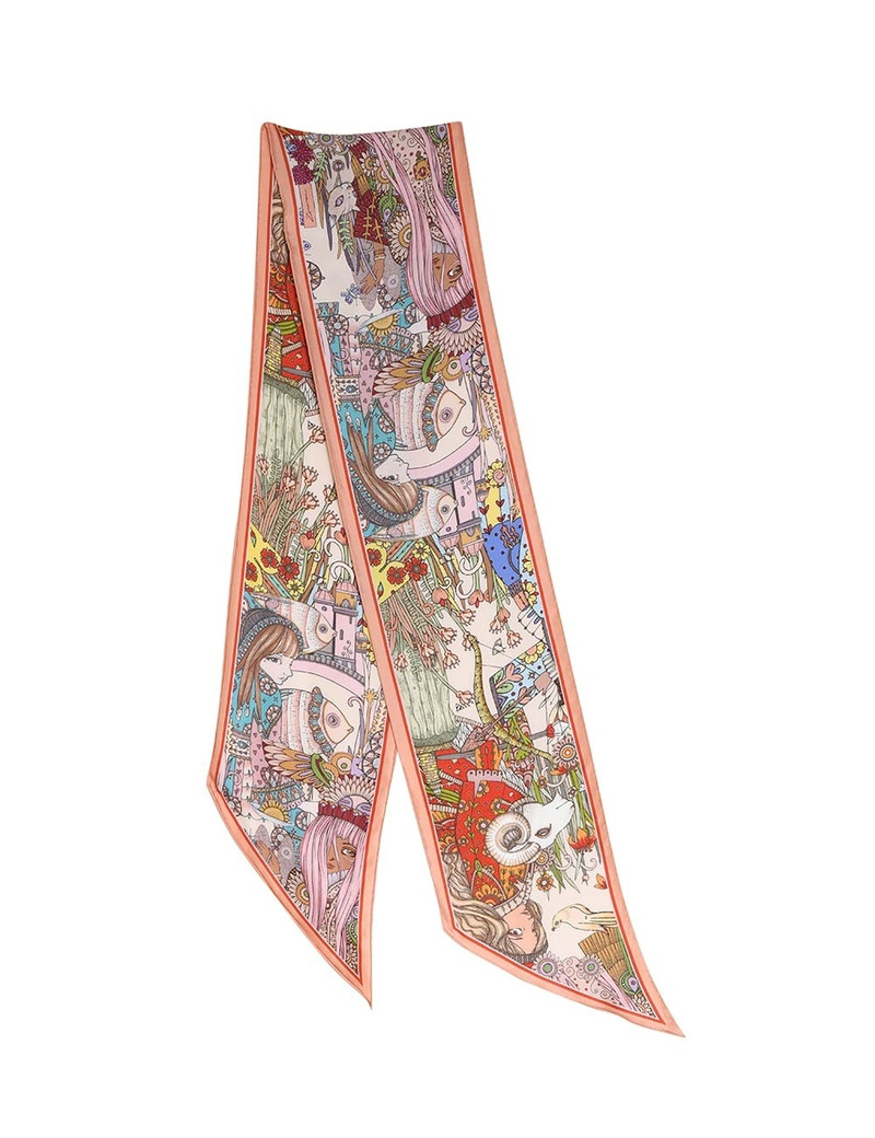 SILK NECK SCARF 3