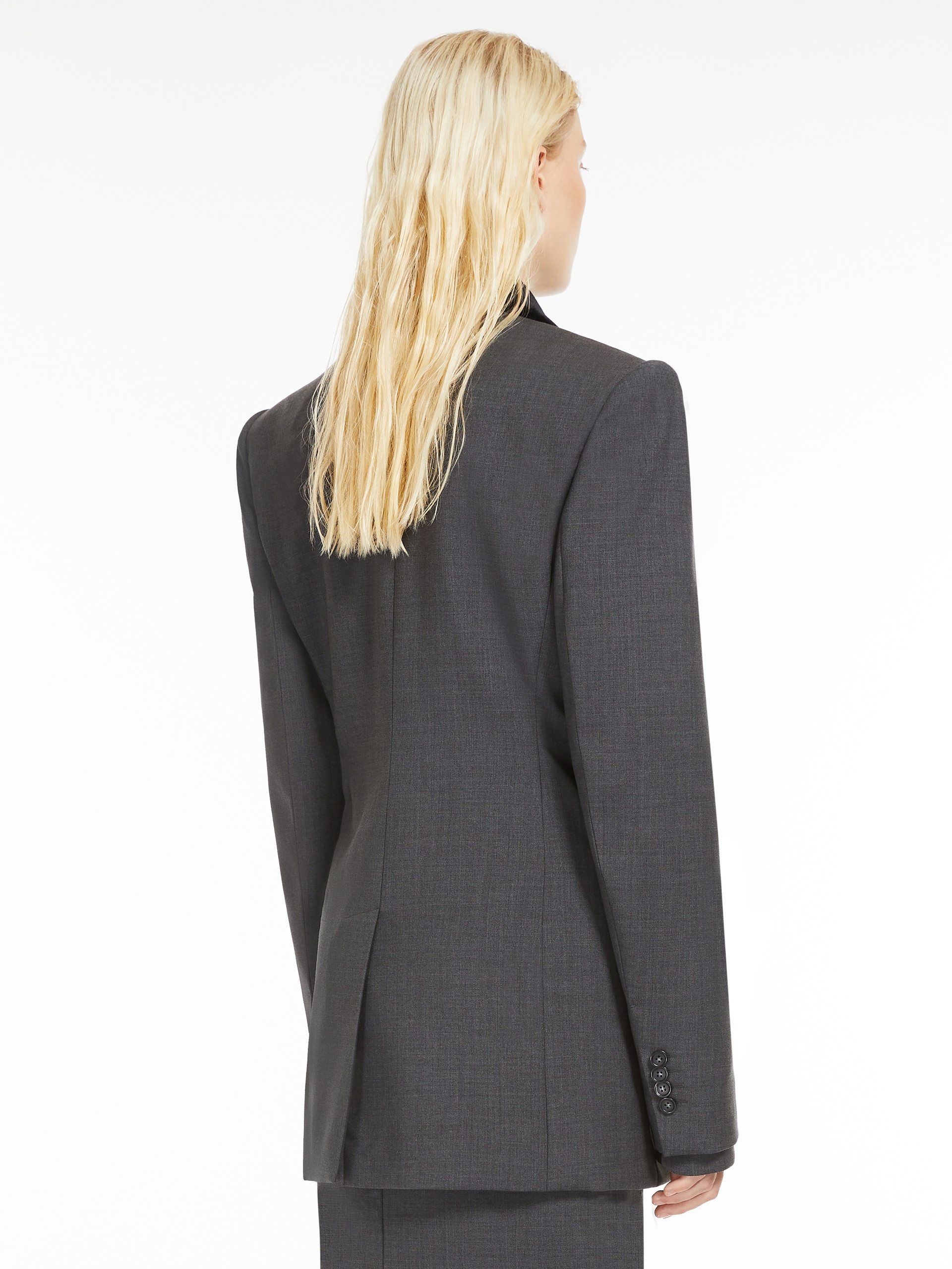 BINO Stretch wool tailored blazer - 4