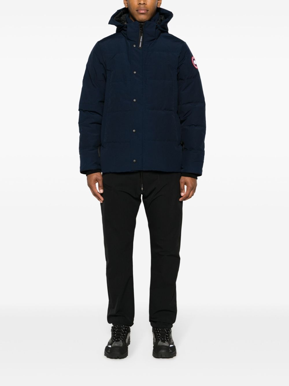 Wyndham hooded down parka - 2