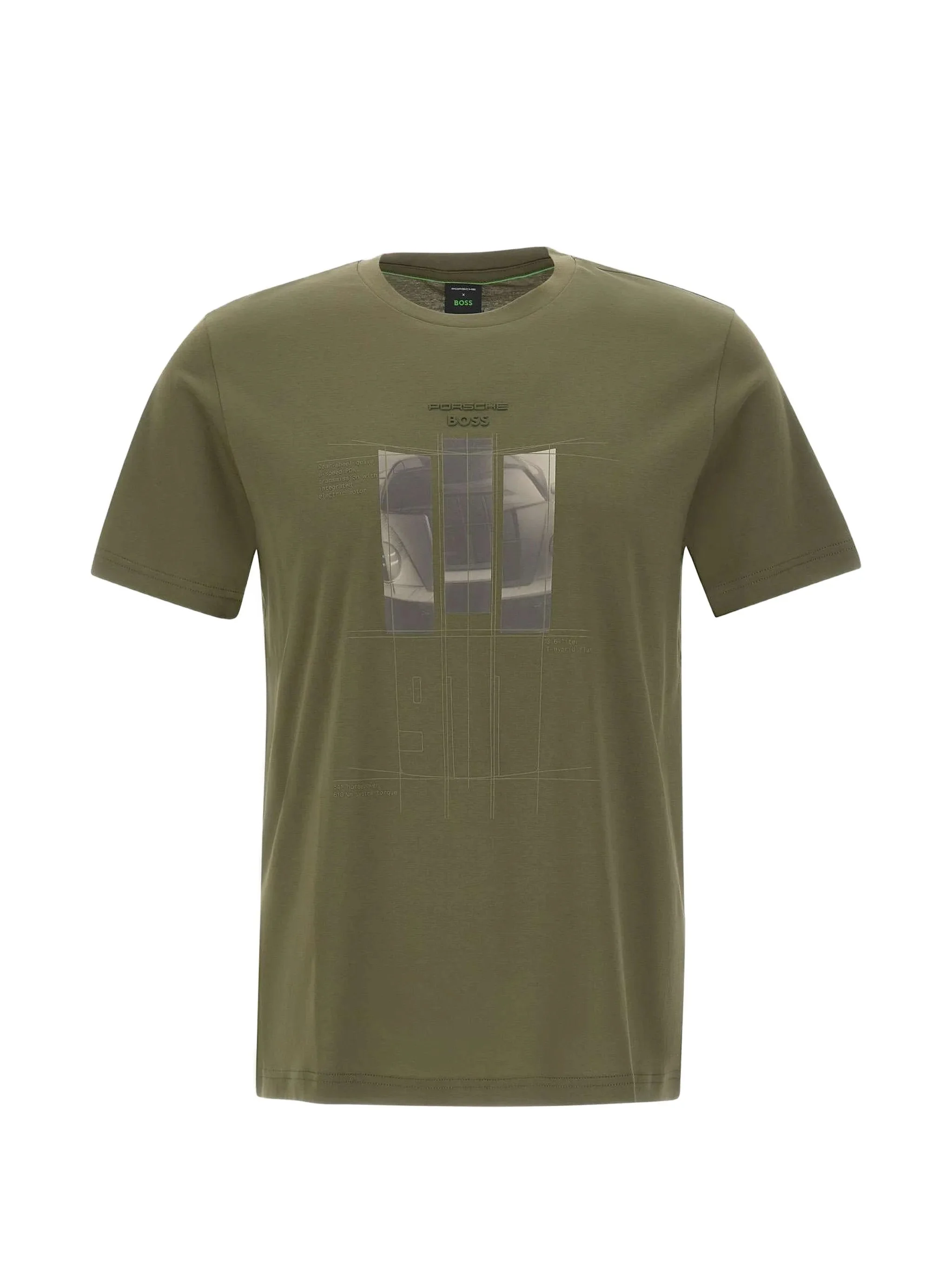 Boss Graphic Crew Neck T-shirt - 1