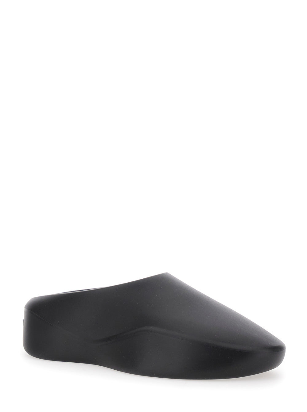 Fear Of God Men 'Eva Runner' Black Sneakers With Logo On The Heel And Side Cut-Out Detail In Plastic - 2