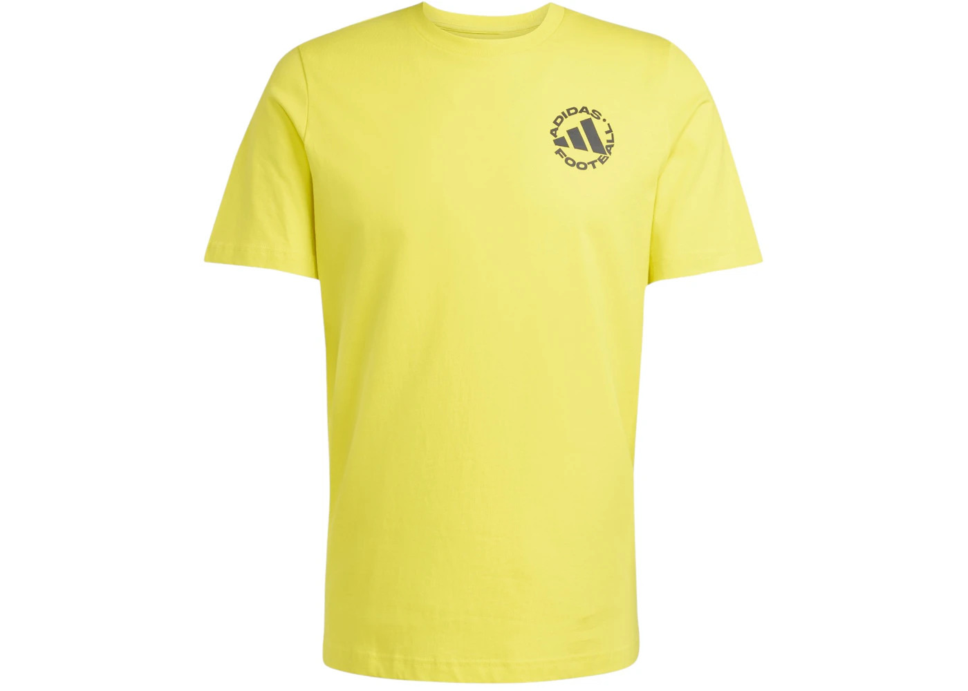adidas Sticker Graphic Tee Yellow - 1
