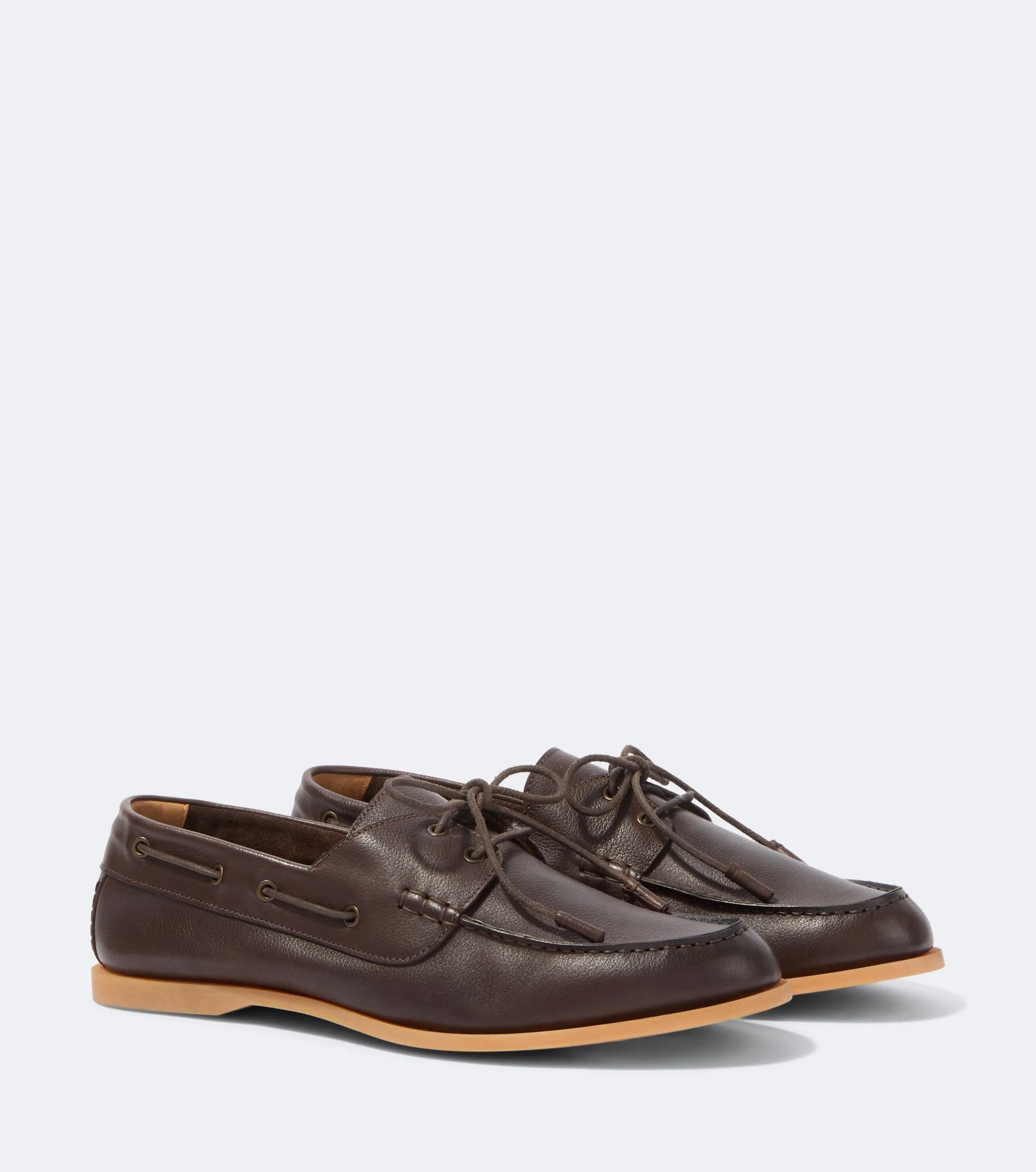 Marina leather boat shoes - 1
