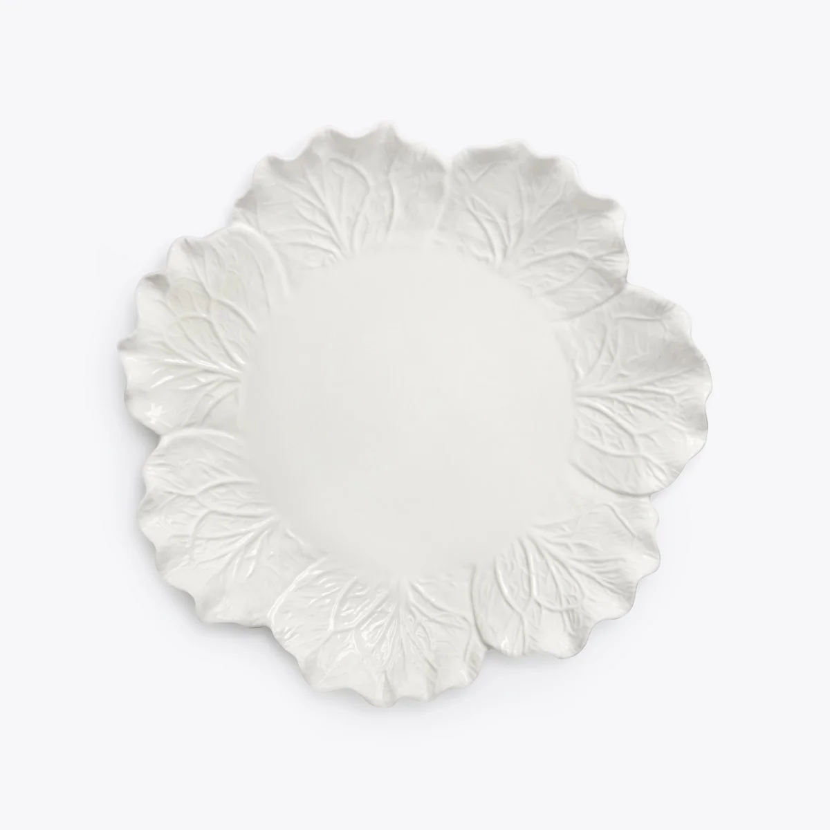 Lettuce Ware Round Serving Platter - 1