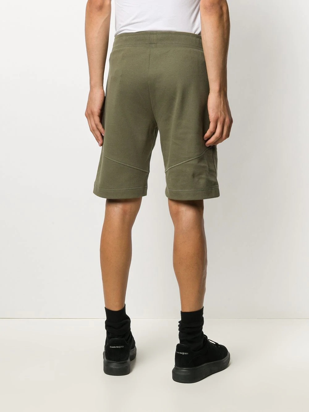 elasticated jogger shorts - 2