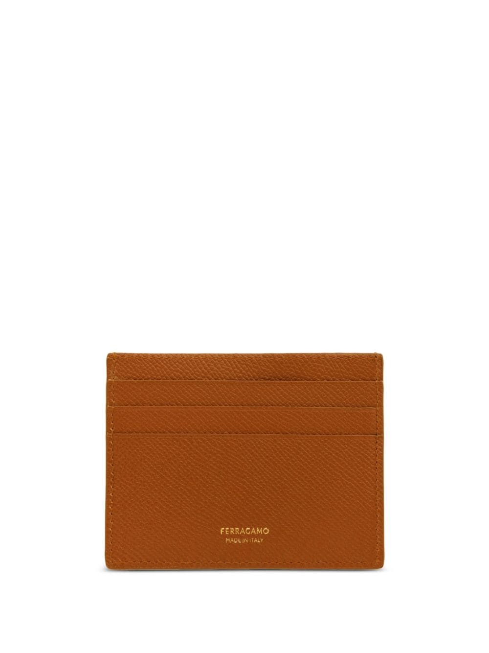 Gancini leather card holder - 2