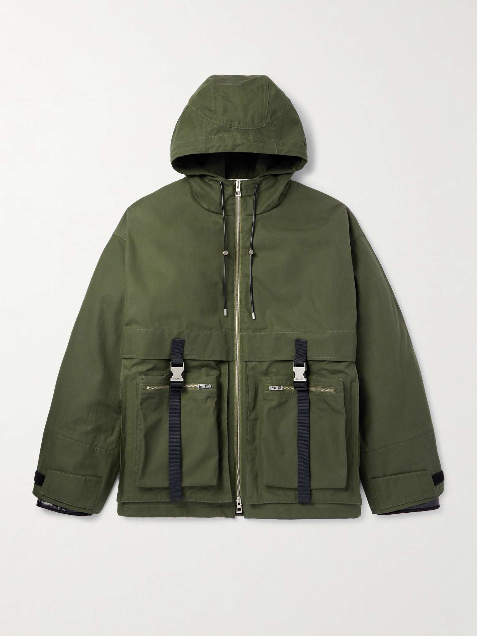 Cotton Hooded Parka - 1