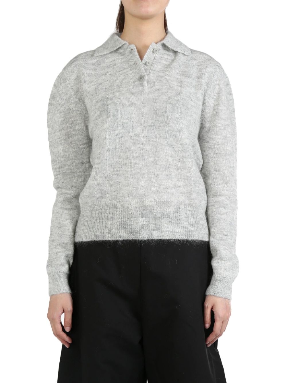 polo-collar jumper - 1