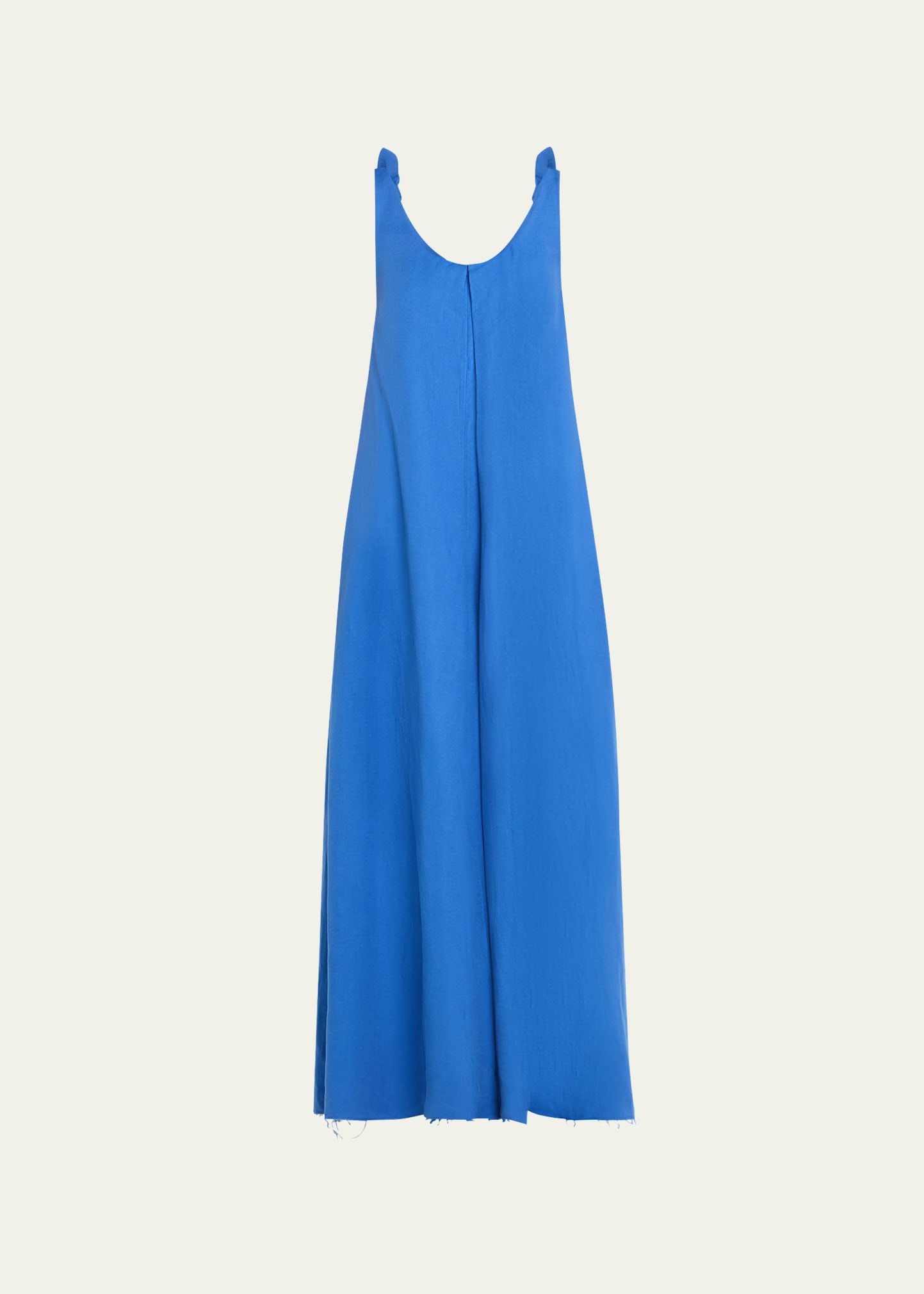Aras Sleeveless Knotted Backless Maxi Dress - 1