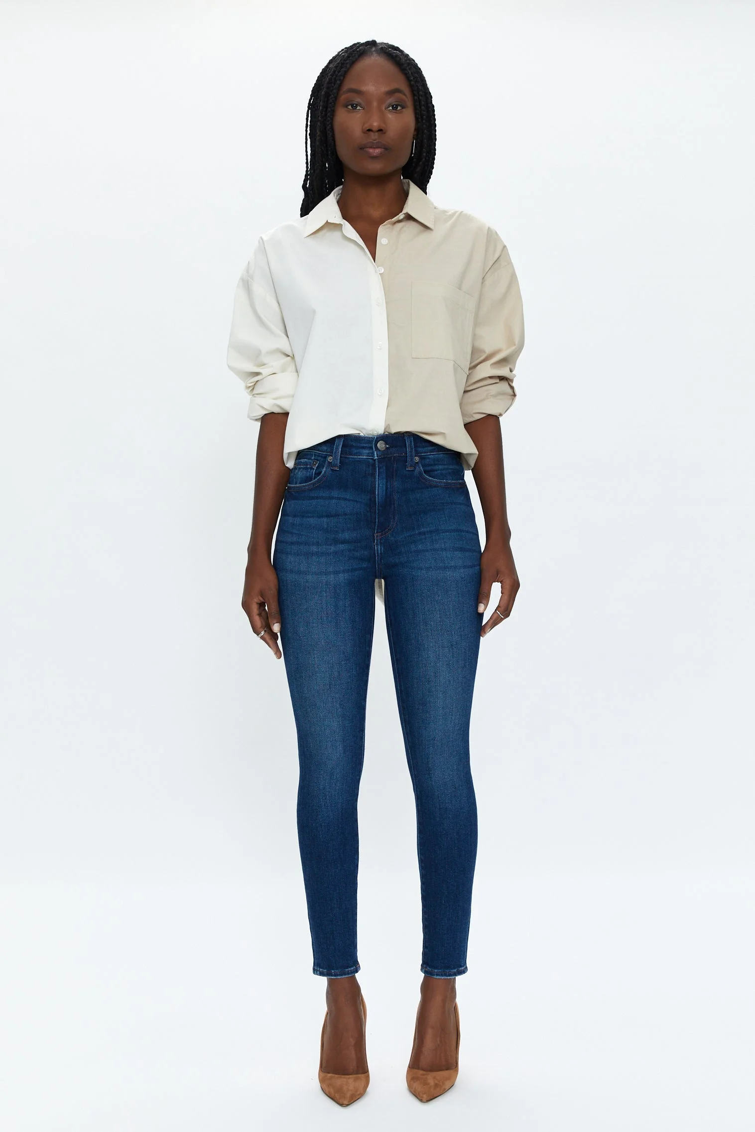 ALINE HIGH RISE SKINNY JEAN - ROSSLYN - 1