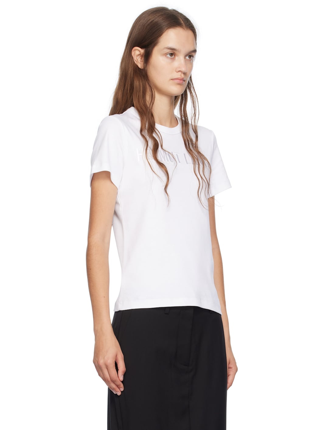 White Slim Logo T-Shirt - 2