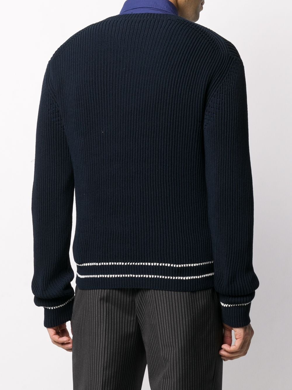 logo knitted jumper - 4