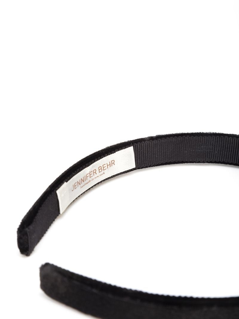 Luz wide leather headband - 5