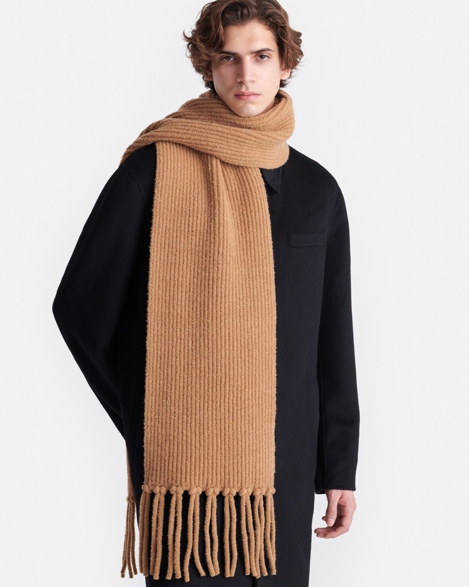 Compact Boucle Scarf - 2
