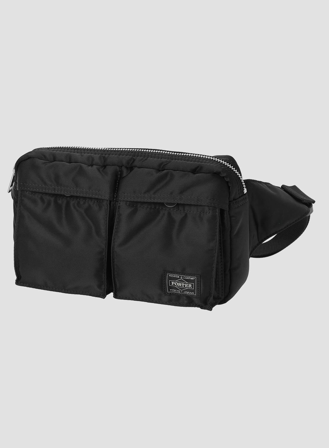 Porter-Yoshida & Co Tanker Waist Bag in Black - 3