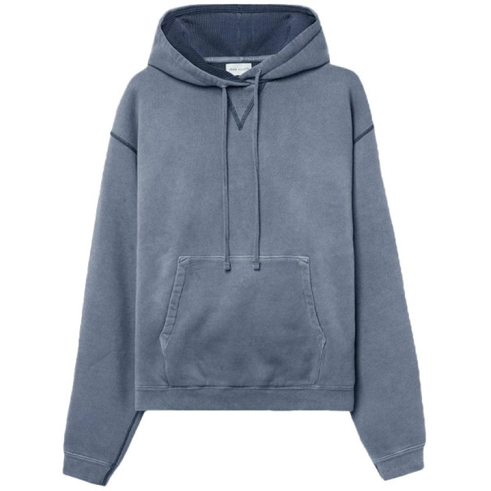 Thermal Lined Hoodie 'Washed Navy' - 1