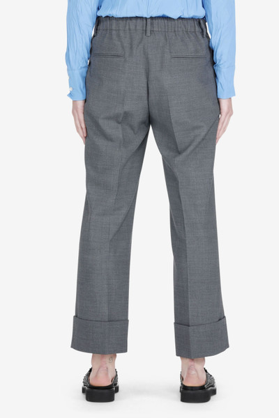N°21 CROPPED STRAIGHT-LEG TROUSERS outlook