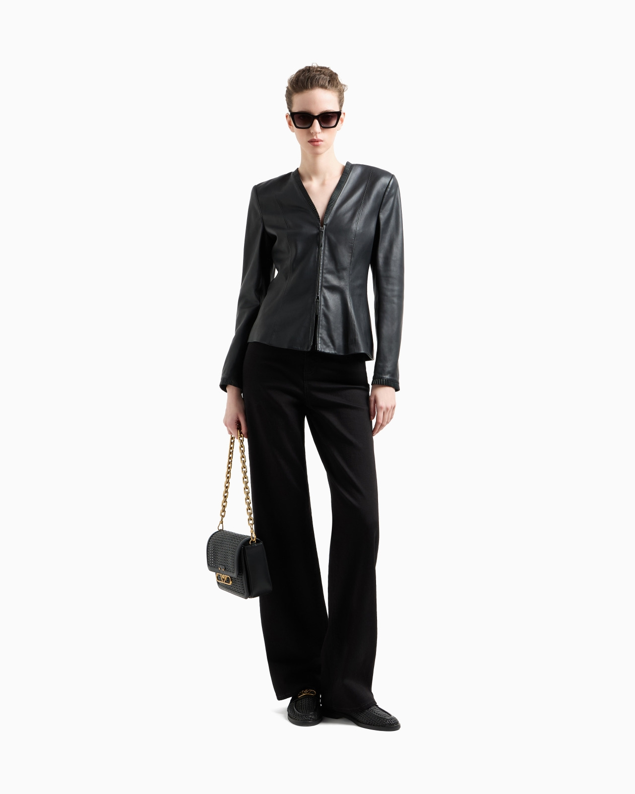 GLOVE-QUALITY, LAMBSKIN NAPPA LEATHER SLIM-FIT JACKET - 2