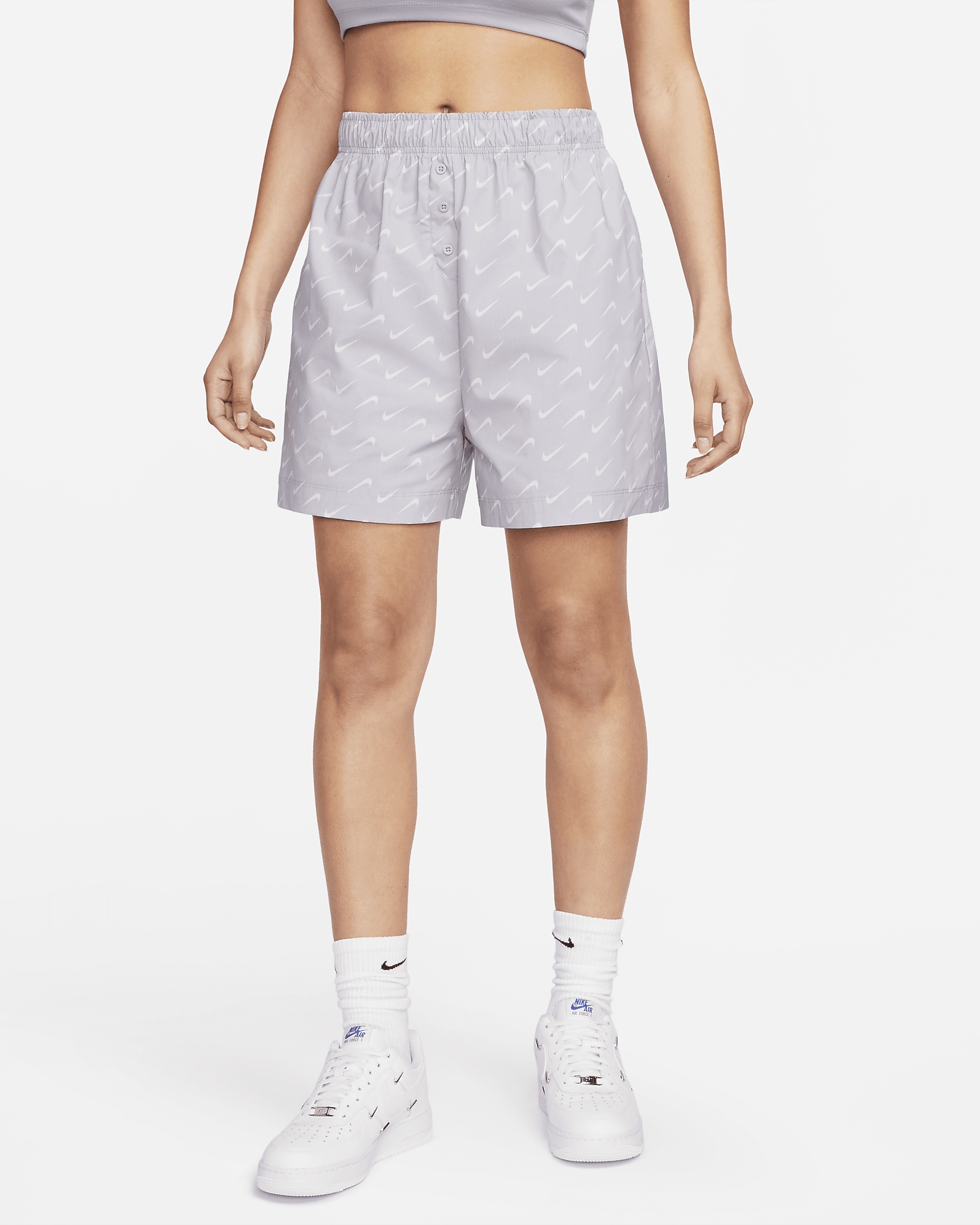 Nike Sportswear Everyday Modern Women's High-Waisted Woven Shorts - 1