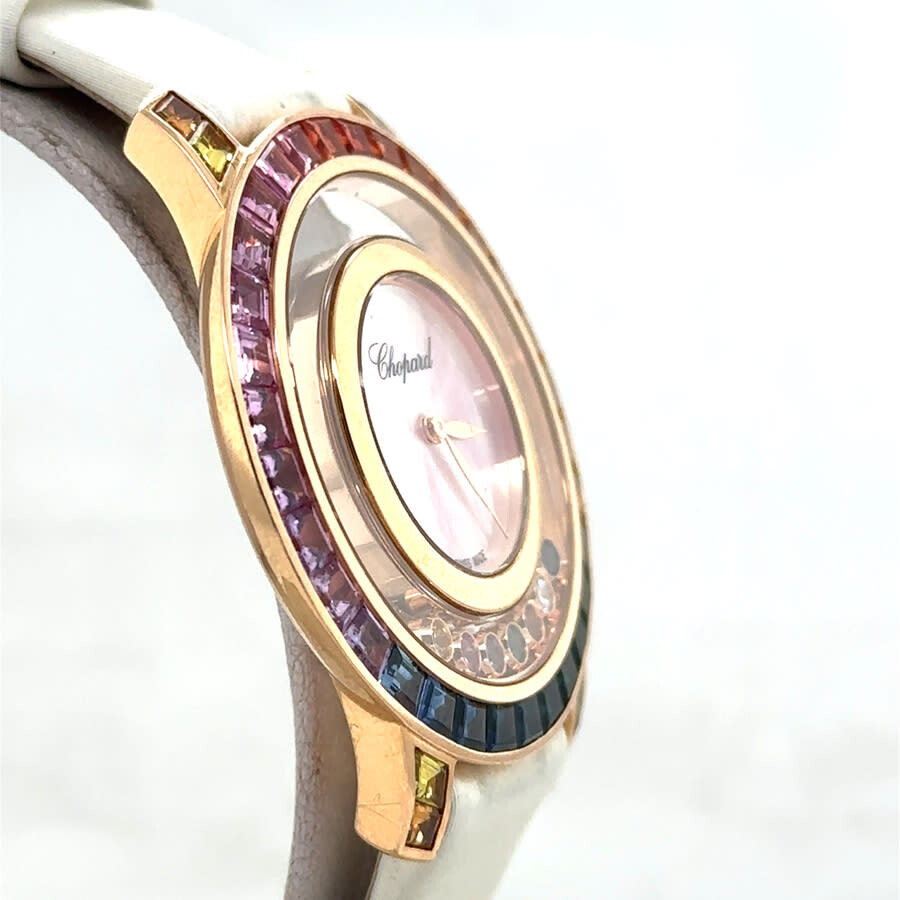 Pre-owned Chopard Happy Diamonds Icons Mother of Pearl Dial Ladies Watch 20A002-5901 - 3