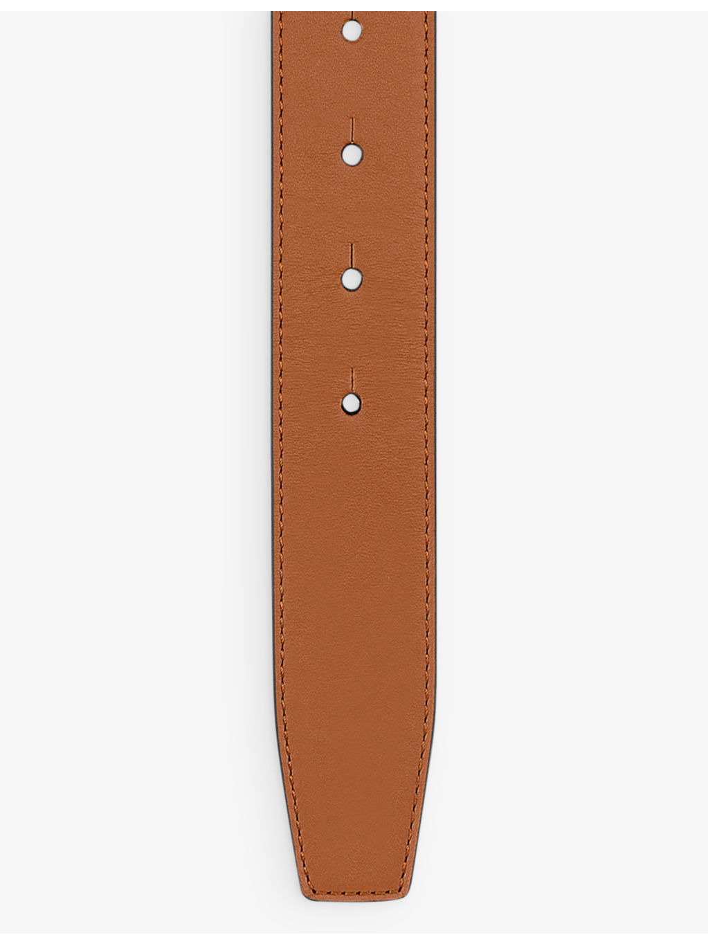 CL logo-buckle leather belt - 3