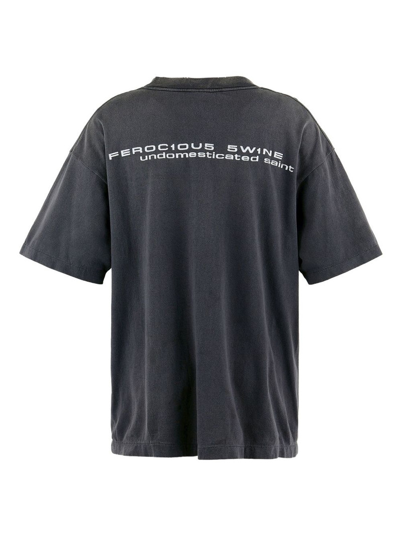 SAINT M×××××× graphic-print T-shirt outlook