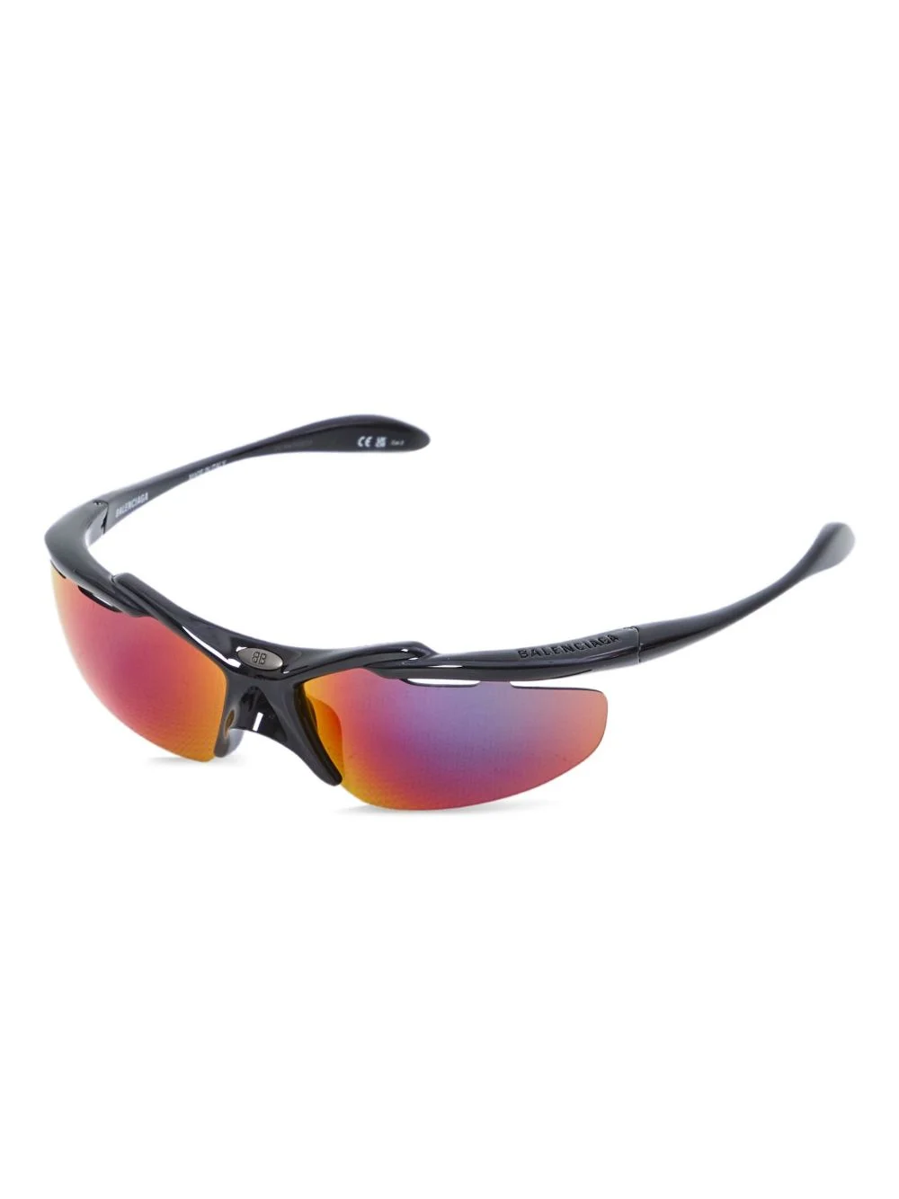 Turbo d-frame iridescent sunglasses - 1