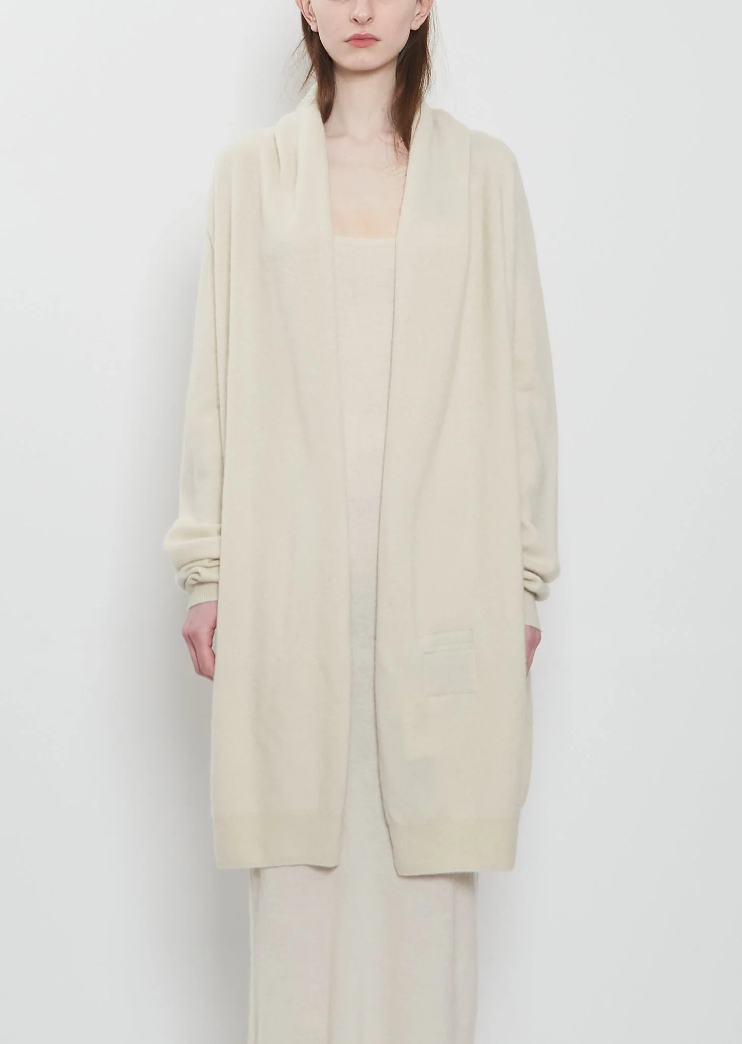 Straight Cashmere Cardigan - 1