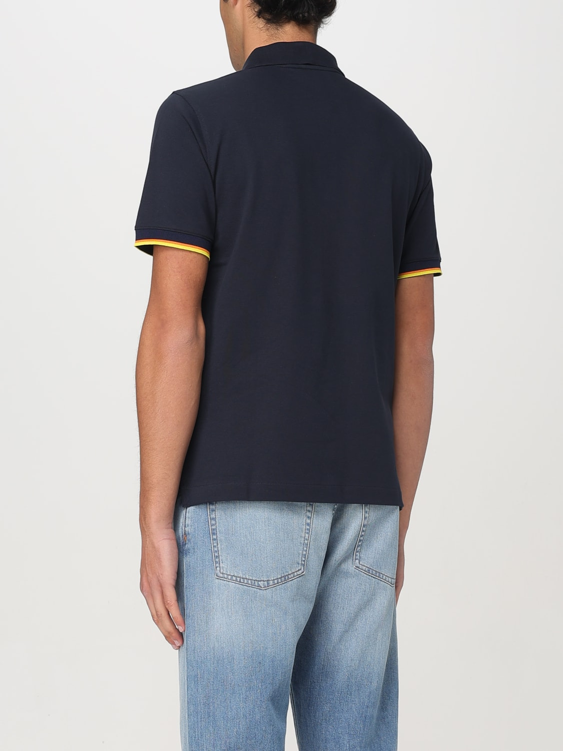K-way basic cotton polo shirt with mini logo - 2