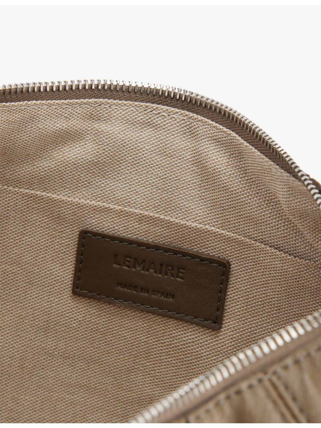 Mini Fortune Croissant Leather Shoulder Bag - 4