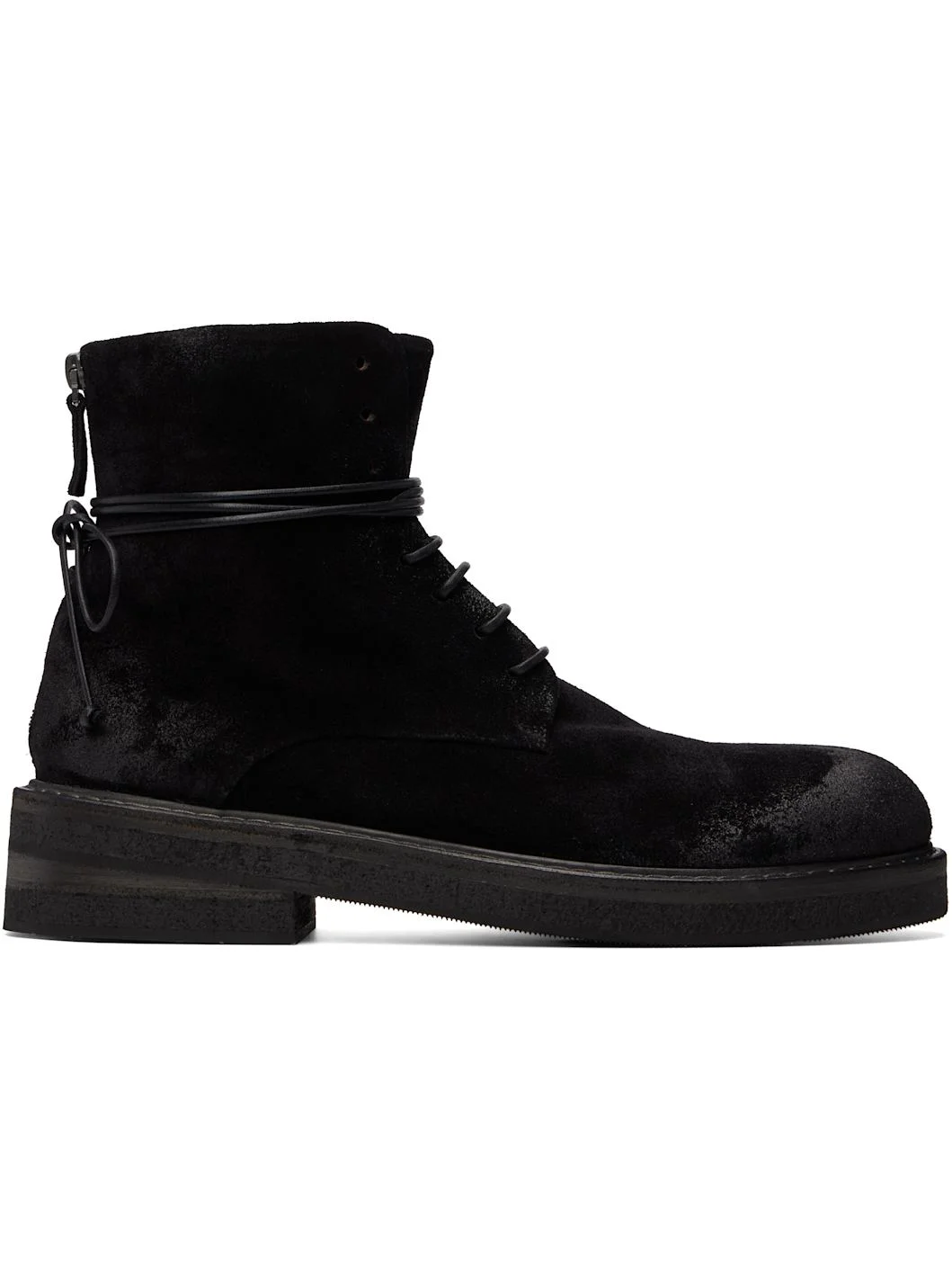 Black Parrucca Combat Boots - 1
