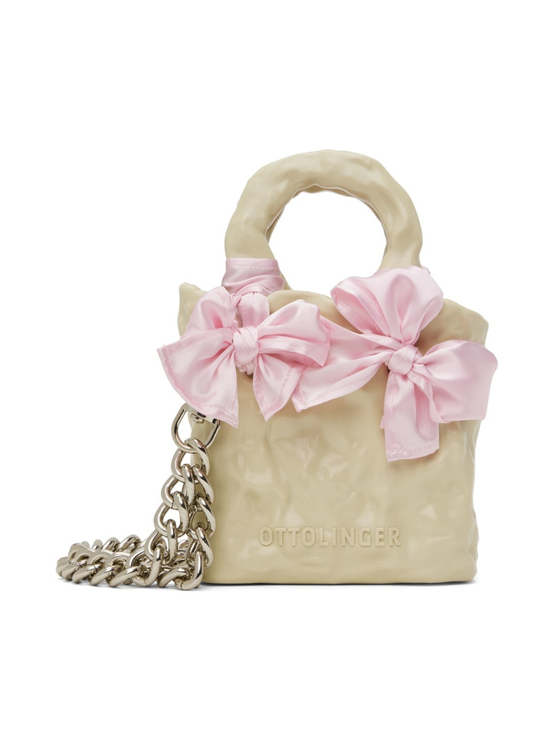 SSENSE Exclusive Off-White Signature Ceramic Bag 1